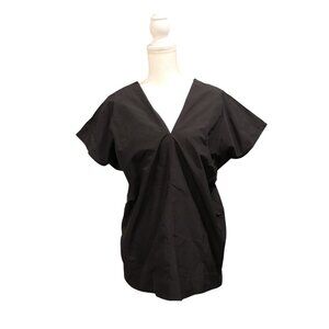 Plan C Black V-Back Top, Size 38